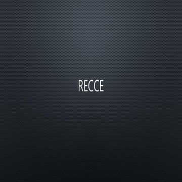 Recce of locations | DOCX