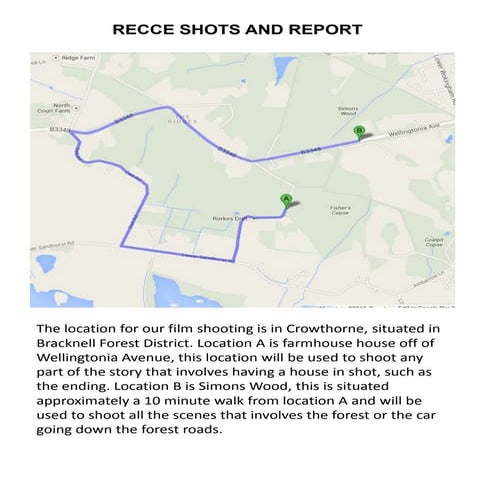 Location recces | DOC