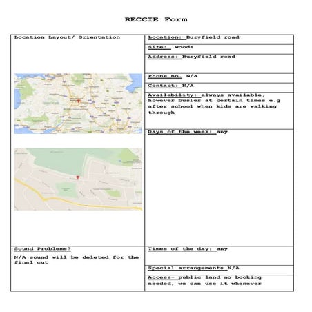 Reccie form boa | DOCX