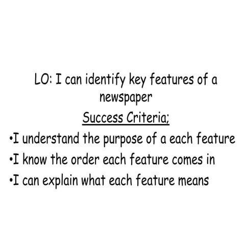 Reccounts lesson 3_features_of_a_newspaper