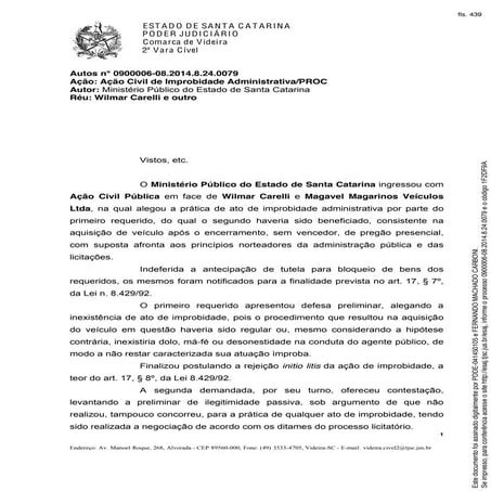 Recebimento carelli 2