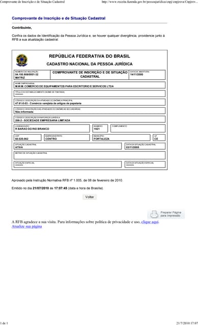 Receita federal do brasil