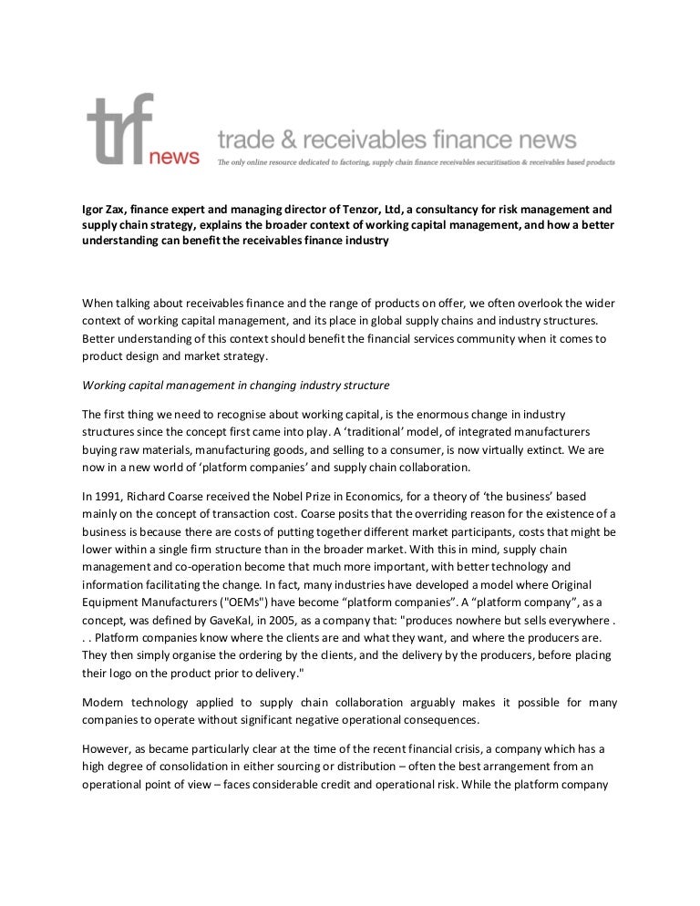 receivable financing