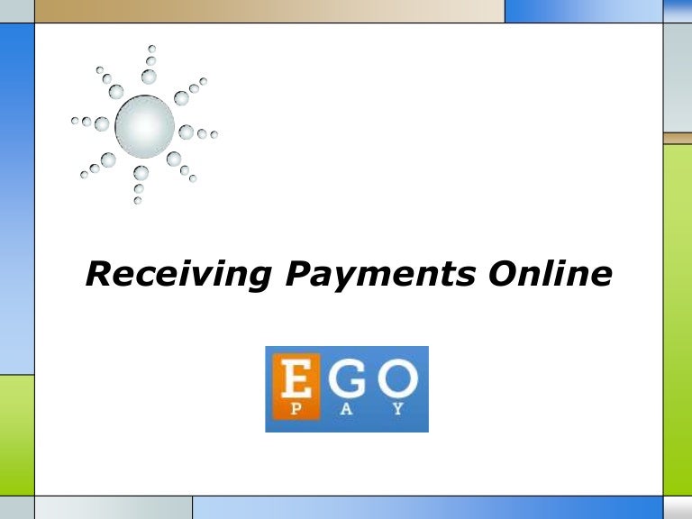 Receiving payments online