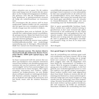 Recensie Senator The Autism Moms Su...