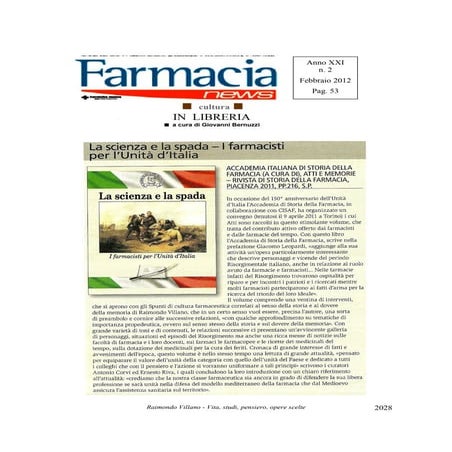 Recensioni a libri di R. Villano (parte 6)