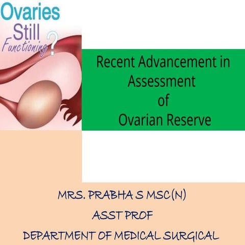 OVARIAN RESERVE | PDF