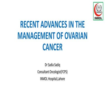 RECENT ADVANCES CA OVARY.pptx
