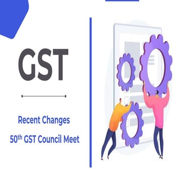 Recent Changes - 50th GST Council Meet | PPTX