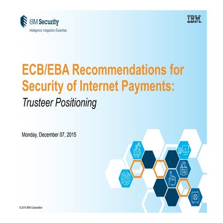 Recent ECB/ EBA regulations how they will impact European banks in 2016