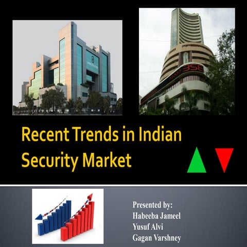 Recent trends in indian security market