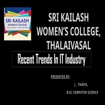 Recent Trends In IT Industry with current scenario.pptx