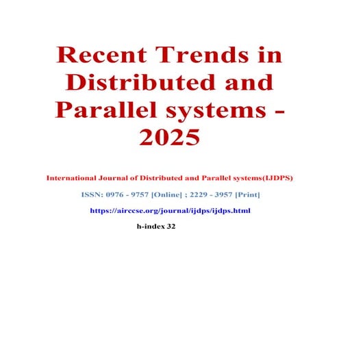 Recent Trends in Parallel systems - 2025.pdf