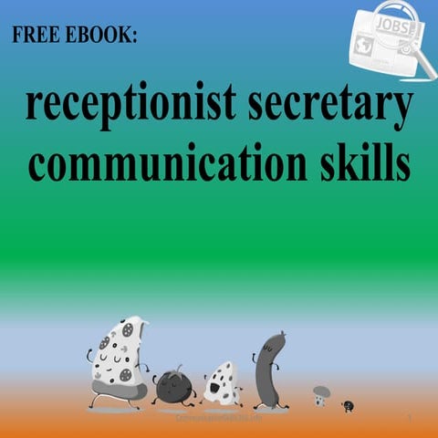 Receptionist secretary communication skills pdf
