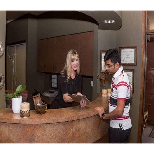 Reception staff will explain what to expect during first visit at East ...