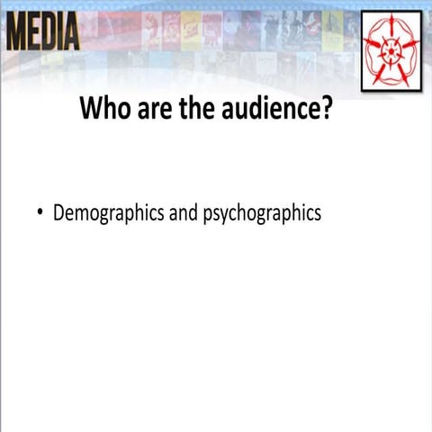 Reception theory and demographics