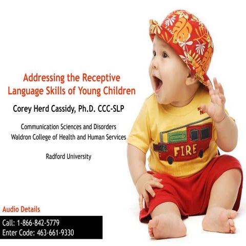 Receptive Language Skills 2012