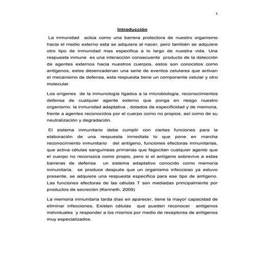 Receptores y anticuerpos