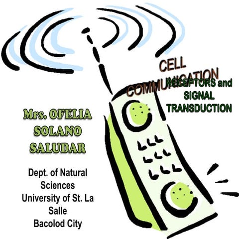 Receptors and signal transduction