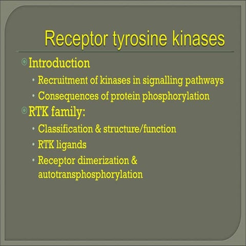 Receptor tyrosine kinases.ppt