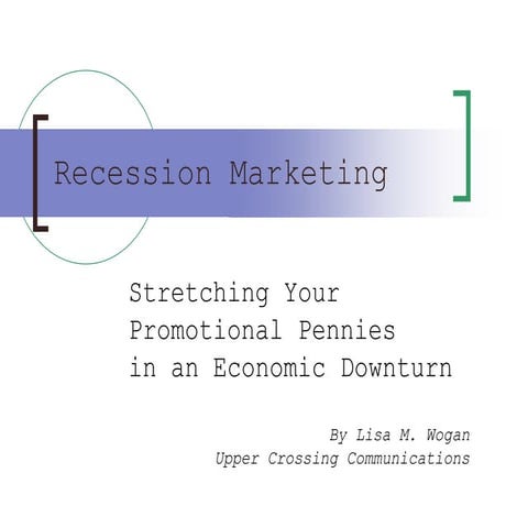 Recession Marketing