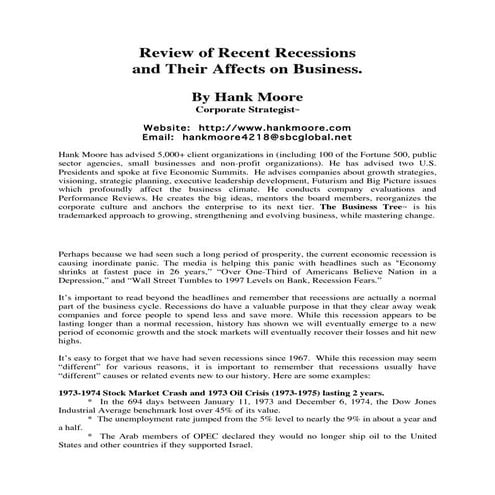 Recessions.Perspective