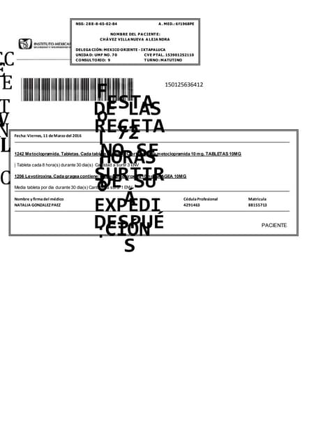 formato de receta medica doc