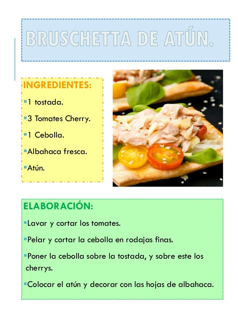 Recetario De Comidas