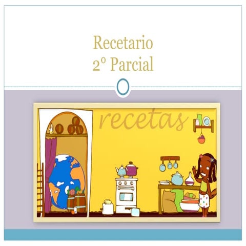 Recetario 2do Parcial