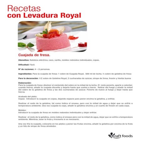 Recetas
