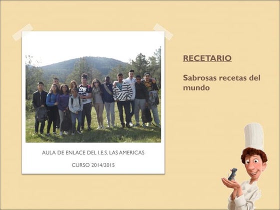 Recetas de cocina | PPT