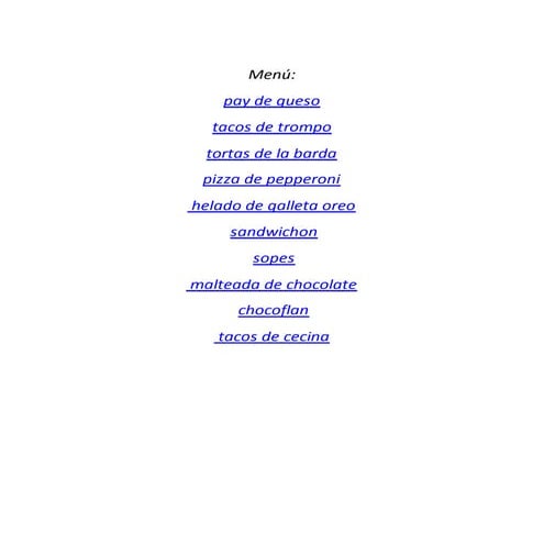 Recetas de platillos 10