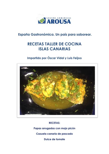 Recetas España Gastronómica (Isla...