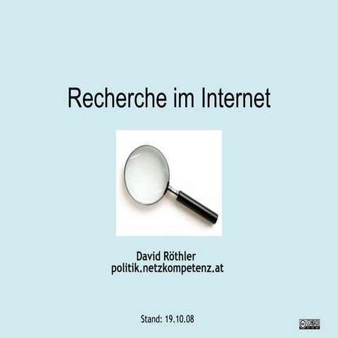 Recherche Neu Spetember 08