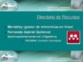 Mendeley y su uso en bibliotecas en 5 minutos 