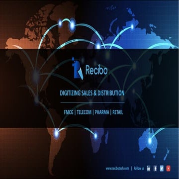 Recibo - Sales force automation