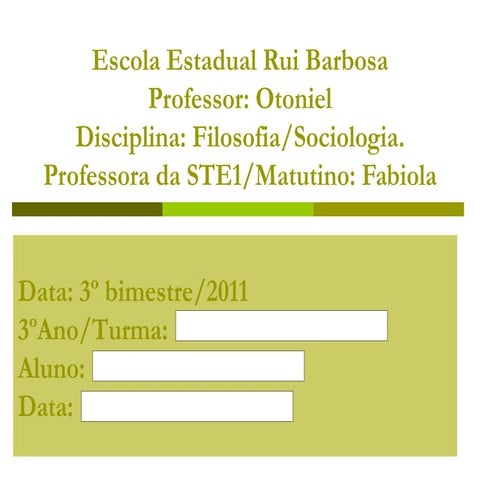 O Lixo no Contexto do Sistema Vigente