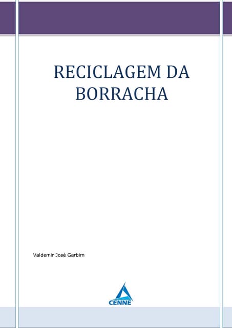 Reciclagem da borracha