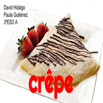 Crepes Recipe | PPTX