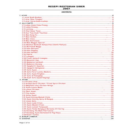 Recipe collection 17 | PDF