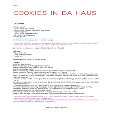 Recipe collection 34