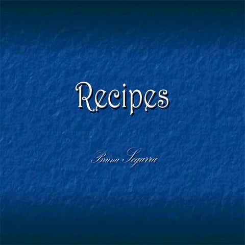 Recipes