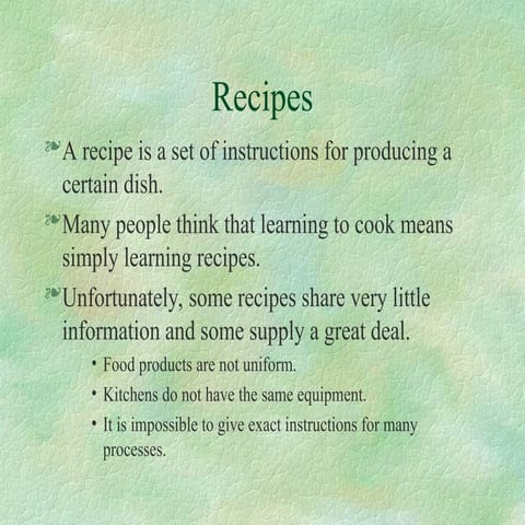 Recipes (1).pptaaaaaaaaaaaaaaaaaaaaaaaaaaaaaaaaaaa | PPT