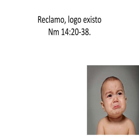 Reclamo, logo existo