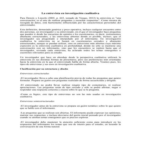 Recogida entrevista como debe realizarse