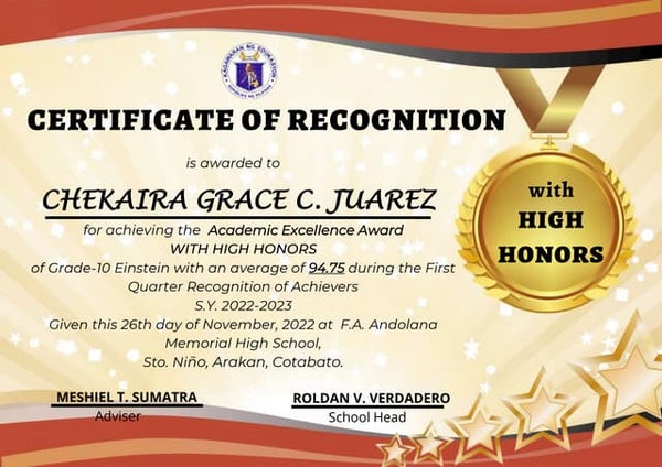 GRADE 11 12 CERTIFICATE OF RECOGNITION pptx GRADE 11 12 CERTIFICATE OF RECOGNITION pptx