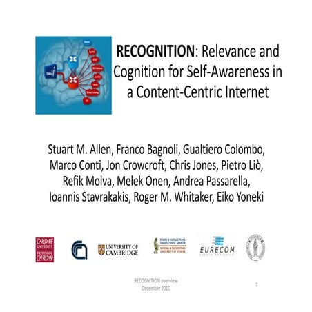 Recognition introduction-dec-2010