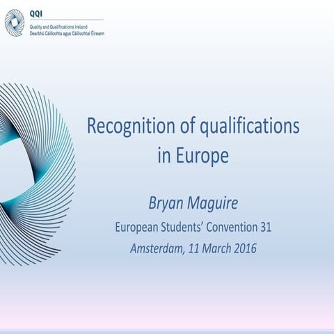 Recognition and curriculum%2c esu%2c amsterdam (maguire) 11.3.16