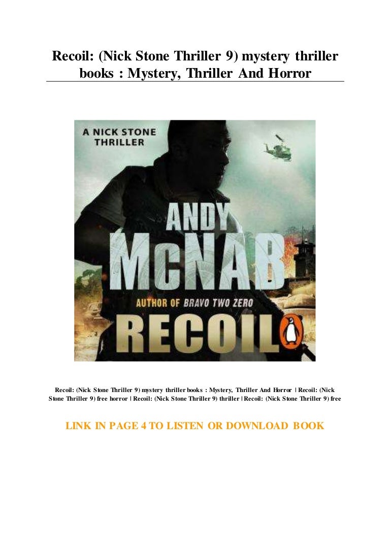 Recoil (Nick Stone Thriller 9) mystery thriller books