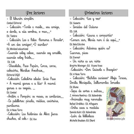 Selección cuentos c.f. ed.infantil 08 09 | PDF